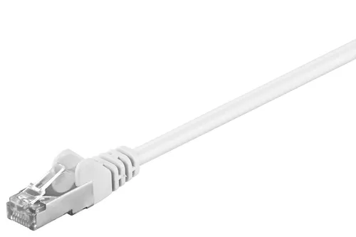 CAT 5e Netzwerkkabel, F/UTP; CAT 5-0150 F/UTP WEISS 1.5m
