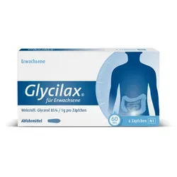 Glycilax für Erwachsene - Laxans zur Bekämpfung von Verstopfung, ideal für schmerzhafte Stuhlentleerung. Geeignet während Schwangerschaft und Stillzeit.