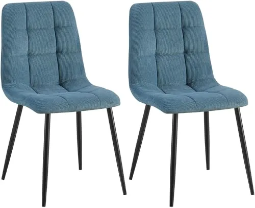 CLP 2er Set Esszimmerstuhl Tilde in blau von CLP