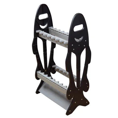 RUTENSTÄNDER FÜR 16 RUTEN, RUTENHALTER, REGAL RUTENABLAGE, STANDRUTENSTÄNDER NEU