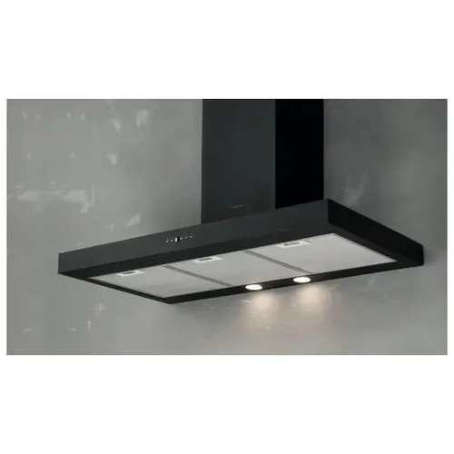 Silverline 3170.6.733.04 Wand-Abzugshaube 60CM Schwarz von Silverline
