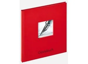 Walther GB-205-R Fun Gästebuch 23x25 cm rot