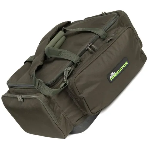 Fox Rage Predator Carryall - Praktische Angeltasche für Raubfische - Die Fox Rage Predator Carryall bietet viel Stauraum und praktische Fächer für dein Raubfischangeln. Robustes Material und gepolsterter Schultergurt sorgen für Komfort und Langlebigkeit – ideal für jedes Angelabenteuer.