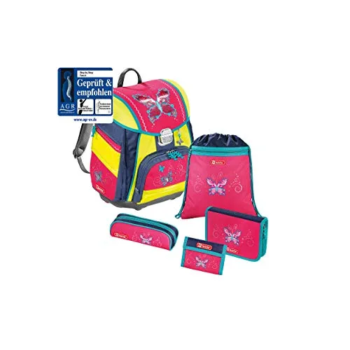 Step by Step Touch DIN Schulranzen-Set 5tlg. in pink von Step by Step