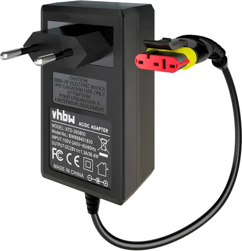 vhbw Netzteil kompatibel mit Gardena SILENO+ R130Li, R160Li, R130LiC, R160LiC Mähroboter - 10,1 cm