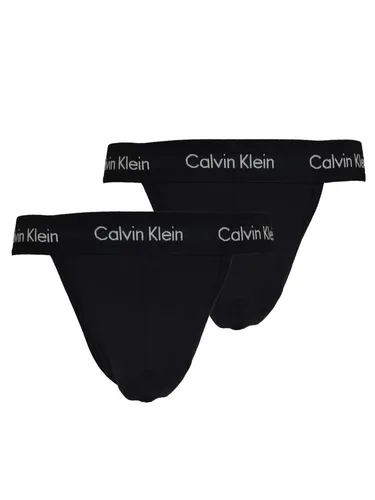 Calvin Klein Herren Unterwäsche 2er Pack Thong XL Schwarz NB2208A-001