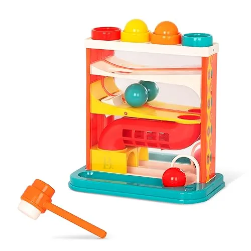 B. toys Whacky Ball Hammerspiel mit rollendem Balllabyrinth