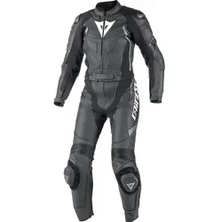 Dainese Avro Div. D1 2-Teiler Damen Motorrad Lederkombi, schwarz-grau, Größe 88