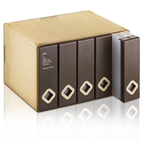 AhfuLife CD/DVD/Blu-ray Aufbewahrung Boxen