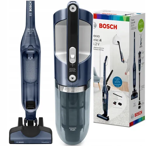 BOSCH BCH3P255 FLEXXO 2IN1 STABSAUGER in blau von Bosch