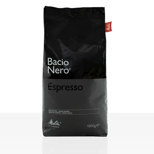 Melitta Espresso Bacio Nero - 1kg ganze Kaffee-Bohne