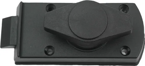 Türschloss Schloss Innenschloss Türriegel Wohnwagen Wohnmobil Caravan Boot schwarz SG