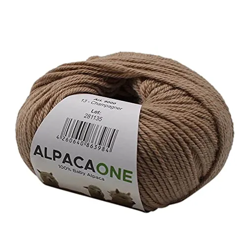 Wolle Knäuel 100% Baby Alpaka 50g-112m 4-4,5 Nadelstärke Nm 4/9 Strick-Häkel Garn