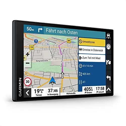 GARMIN DriveSmart 76 MT-S - 7 Zoll Navigationsgerät, Sprachsteuerung und aktuelle Karten für stressfreies Fahren