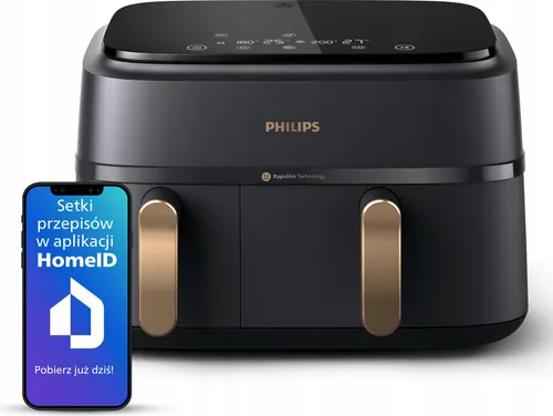 Philips Rapid Air Fritteuse 9L mit Touchscreen
