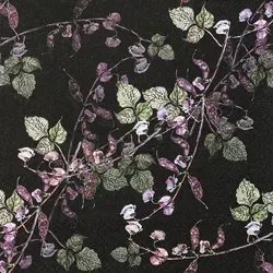 Home Fashion, Haricot Bean, Lunch-Servietten aufgefaltetes Maß 33 cm x 33 cm, im Viertelfalz, 20 Stück pro Pack