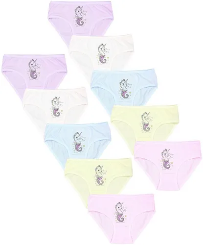 TupTam Slip TupTam Mädchen Slips mit Aufdruck 10er Pack