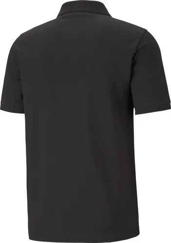 Puma Essentials Pique Poloshirt, schwarz, M, Herren - Herren-Shirts mit hochwertiger Baumwolle der Better Cotton Initiative, elegantes Design und komfortable Passform für sportliche Looks.