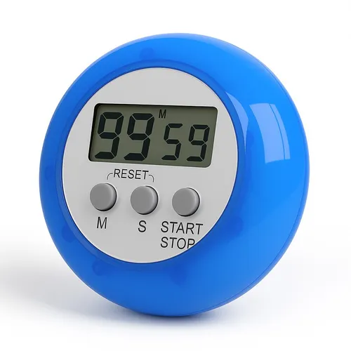C16C Digital Küchentimer mit Timer + Stopp Uhr FunktionKüchenwecker Magnet Clip