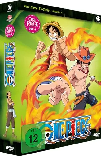 One Piece - TV Serie - Vol. 04 - [DVD] Relaunch - Abenteuerliche Anime-Serie für Fans, freigegeben ab 12 Jahren, ideal für spannende Filmabende.