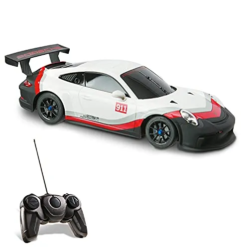 Mondo Motors, PORSCHE 911 GT3 CUP, Modell im Maßstab 1: 18, Geschwindigkeit bis zu 10 km / h, Spielzeugauto für Kinder - 63535