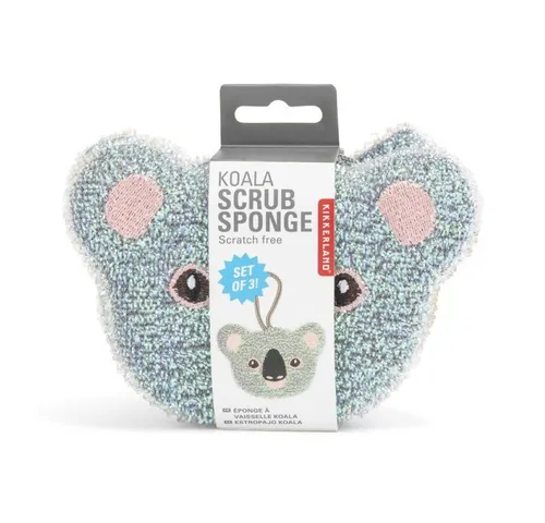 WestCraft Geschirrschwamm lustiger funktioneller Geschirrschwamm viele Motive, Küchen Schwamm, Topf, Küchenschwamm, Koala, Faultier, Katze, Regenbogen, Kasette