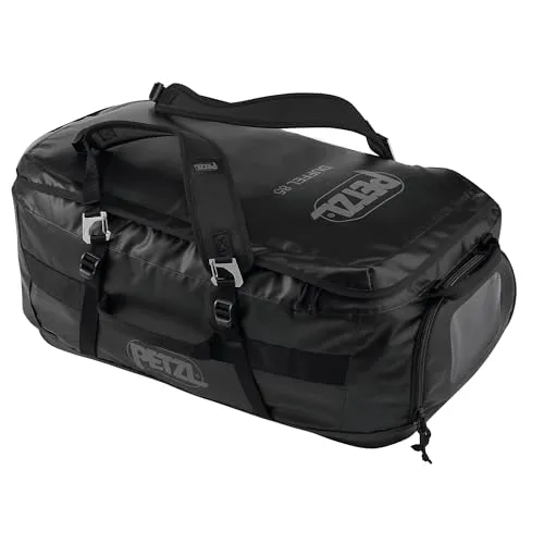 Petzl 85l Duffelbag One Size - Kofferzubehör mit 85 Litern Volumen, ergonomisch mit gepolsterten Gurten für bequemes Tragen als Rucksack, ideal für intensive Nutzung und schnellen Zugriff auf Ihre Ausrüstung.
