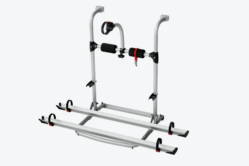 FIAMMA Carry Bike UL Fahrradträger für 2 Fahrräder - Universeller Fahrradträger für Wohnmobile, erweiterbar auf 3 Fahrräder. Robuste Aluminiumstruktur, leicht und flexibel einstellbar von 80 cm bis 150 cm.