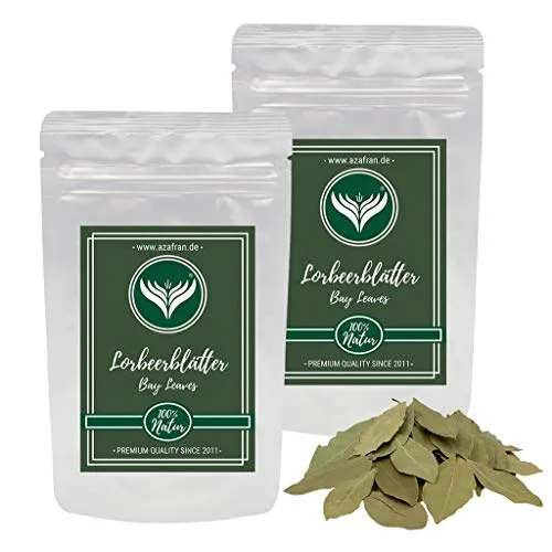 Azafran Lorbeerblätter handverlesen 4-7cm (Türkei) 100g