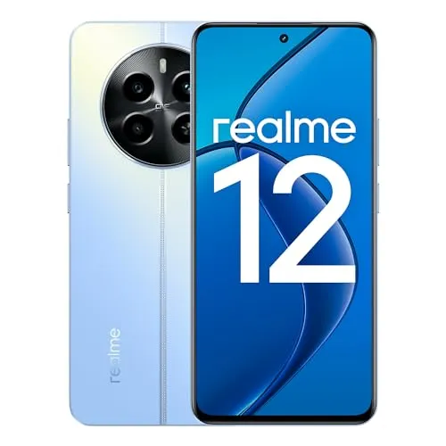 realme Smartphone 12 4G - 8GB RAM, 128GB Speicher, 67W SUPERVOOC Charge für blitzschnelles Laden, Snapdragon 685 Chipset und 120Hz AMOLED FHD+ Display