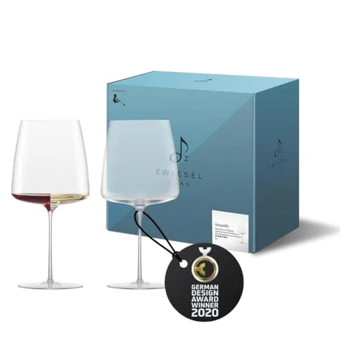 Schott Zwiesel Weinglas Simplify samtig & üppig - Gläser – Das mundgeblasene Weinglas Simplify vereint elegantes Design mit einem innovativen Aromenkonzept, ideal für üppige Rot- und Weißweine.
