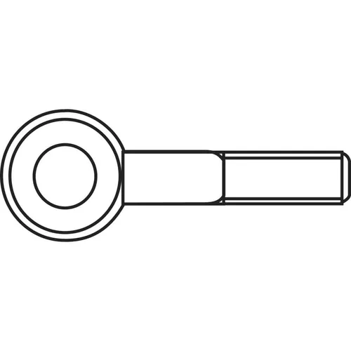 50er Multipack TOOLCRAFT Ringschraubösen 20 mm Stahl verzinkt 50 St.
