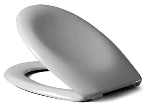 VIGOUR WC-Sitz derby basic für Stand- und Wand-WCs - Edelstahlscharnier, schnell aufgebaut und ideal für moderne Badezimmer