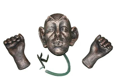 Steinfigur Wasserspeier Gargoyle, aus Steinguss