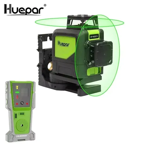 Huepar 902CG Selbstnivellierender 2D Baulaser