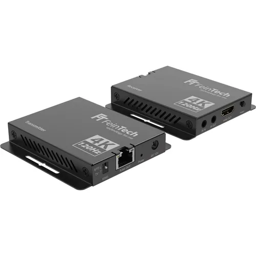 FeinTech HX240 HDMI 2.1 Extender 4K 120Hz - HiFi-Kabel für beeindruckende 4K 120Hz Übertragung bis 30 m, ideal für Heimkino-Setups und Gaming-Erlebnisse.