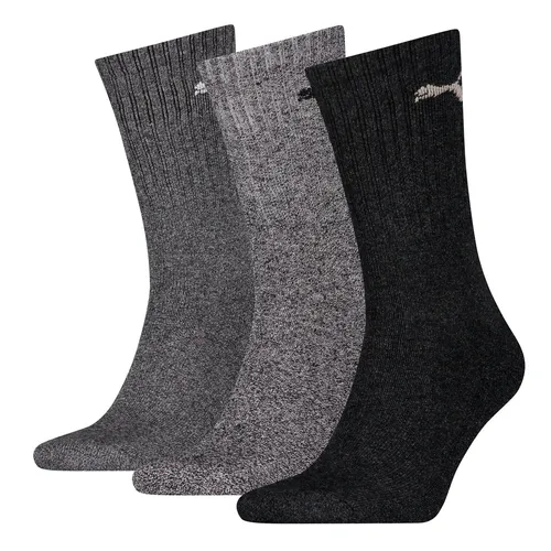 PUMA Unisex Crew-Socken 3-er Pack Gr. 39/42 Strümpfe