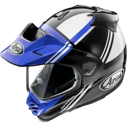 Arai Tour-X5 Cosmic Motocross Helm - Vielseitiger Motorradhelm für On- und Off-Road, mit hypoallergenem Innenfutter und verbesserter Belüftung für höchsten Komfort. Ideal für Brillenträger und mit Anti-Kratz-Visier.
