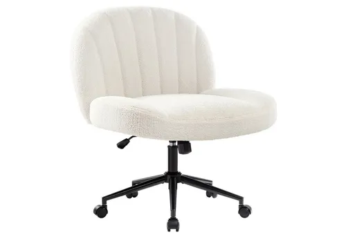 Intimate WM Heart Bürostuhl ohne Armlehne - Ergonomischer Drehstuhl mit höhenverstellbarer Sitzfläche, ideal für komfortables Arbeiten. Perfekt für stilvolle Büros oder Home Offices.