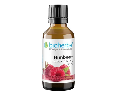 BIOHERBA R HIMBEERE Rubus idaeus L. 50 ml Nahrungsergänzungsmittel