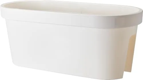mucHome Geländer Balkonkasten 60x26x25 cm – Blumenkasten Pflanzkasten Blumentopf