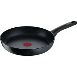 Tefal G28106 Black Stone Bratpfanne 28 cm - Pfanne mit 28 cm Durchmesser, ideal für alle Herdarten, inklusive Induktion, und bietet eine langlebige Antihaftbeschichtung für müheloses Kochen.