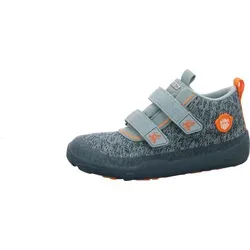 Affenzahn Jungen Halbschuh Happy Hase in Blau - Halbschuhe für Jungen, wasserdicht mit AffenTex Membran, ideal für aktive Kinder und alle Wetterbedingungen.