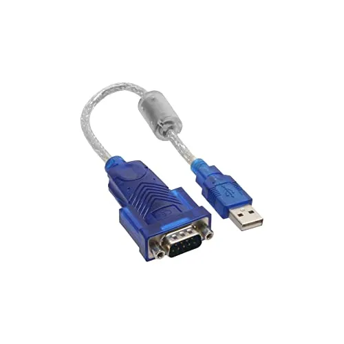InLine 33304D USB zu Seriell Adapterkabel Premium, Stecker A an 9pol Sub D Stecker