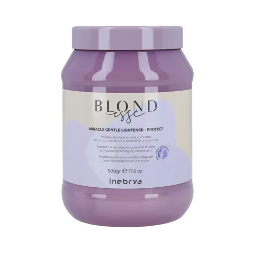 INEBRYA BLONDESSE Miracle Gentlemen Lightener Purple Lightening Powder 500g