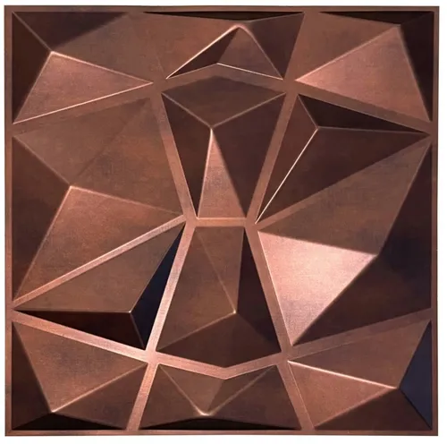 IKHEMalarka 3D Wandpaneel 3D Paneele PVC Kunststoffpaneele, BxL: 50,00x50,00 cm, 0,25 qm, (1 Stück, 3D Wandpaneele Deckenpaneele) hochwertige & harte PVC 3D Platten Wand & Decke