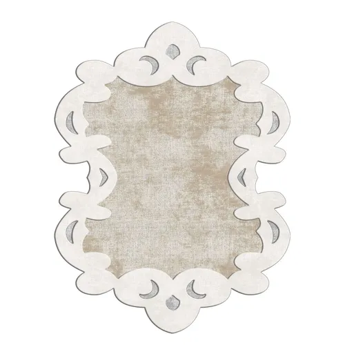 Flurteppich Läufer für Eingangsbereich - Creme - Moderner Flurteppich in Creme, ideal für Eingangsbereiche. Mit einer Breite von 80 cm und einer Länge von 150 cm bietet er eine stilvolle und praktische Lösung für jeden Wohnraum.