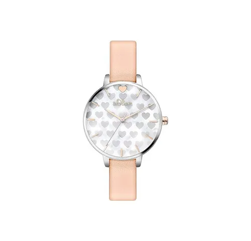 s.Oliver Damen Analog Quarz Armbanduhr SO-3474-LQ von s.Oliver