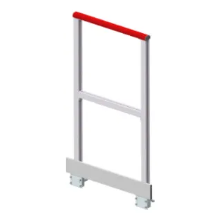Hymer Plattformgeländer stirnseitig 600 mm - Geländer für Plattformbreite 600 mm, inklusive Befestigungsmaterial und ideal für sichere Abgrenzung bei Stufen.
