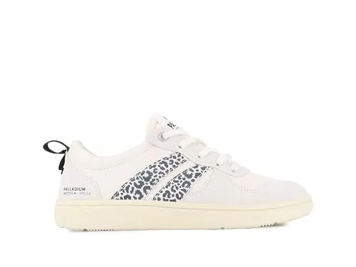 Palladium Unisex Pallacup Ankle Boot - Cream/Snow Leopard, 40 EU - Wanderschuhe mit gummierter Cupsohle, bequemer PU-Sockliner und umweltfreundlicher Gold-zertifizierter Lederverarbeitung für nachhaltigen Komfort.